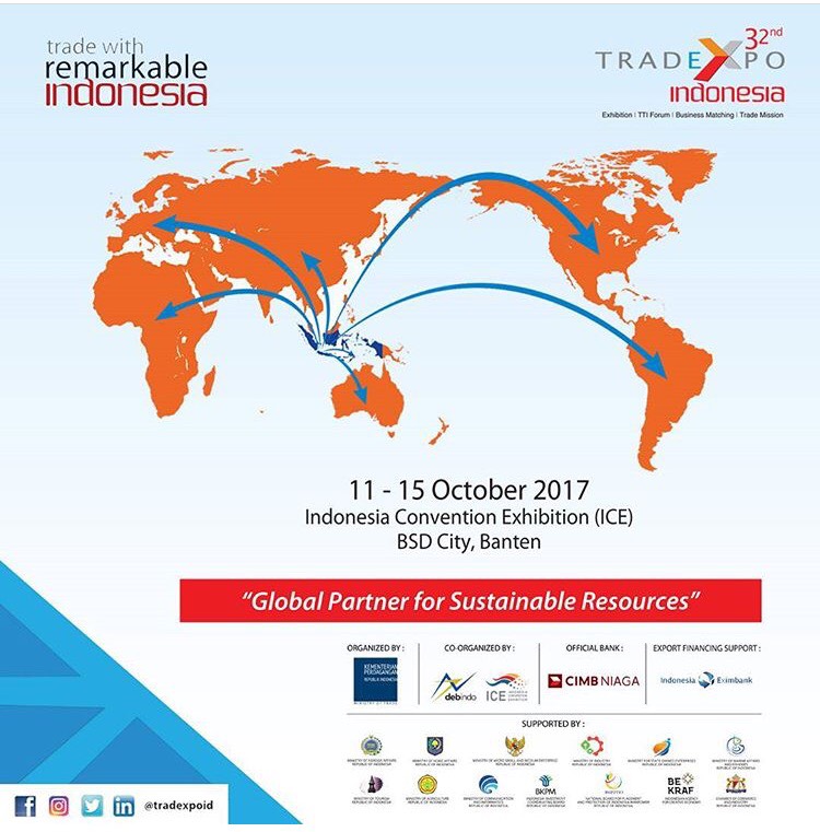 Trade Expo Indonesia 2021 Indonesia Convention Exhibition 16 Oktober